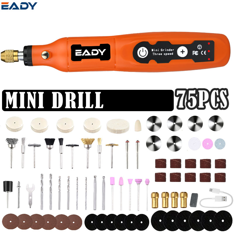 Mini Electronics Gadgets - USB Cordless Mini Drill & Engraving