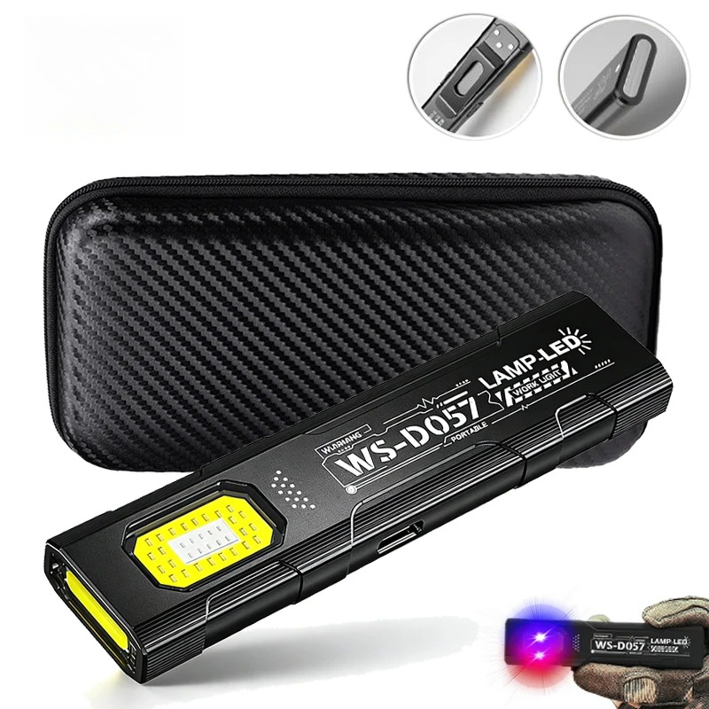 LED Keychain Flashlight USB C  - Mini Electronics Gadgets recension och pris