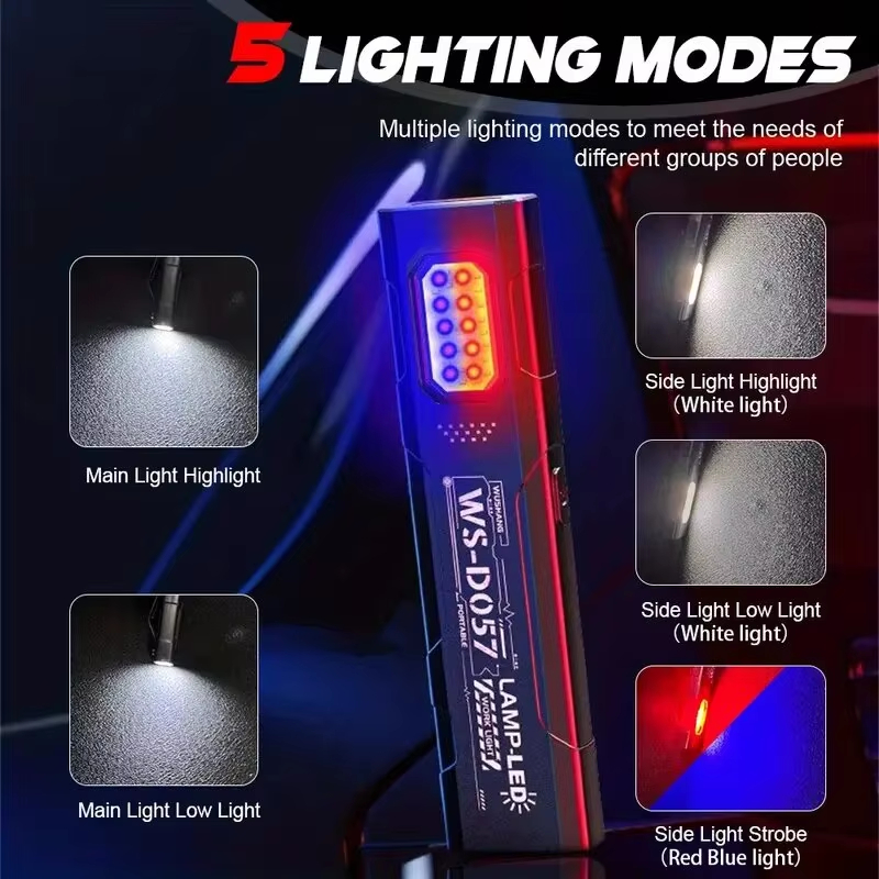 LED Keychain Flashlight USB C  - Mini Electronics Gadgets recension och pris