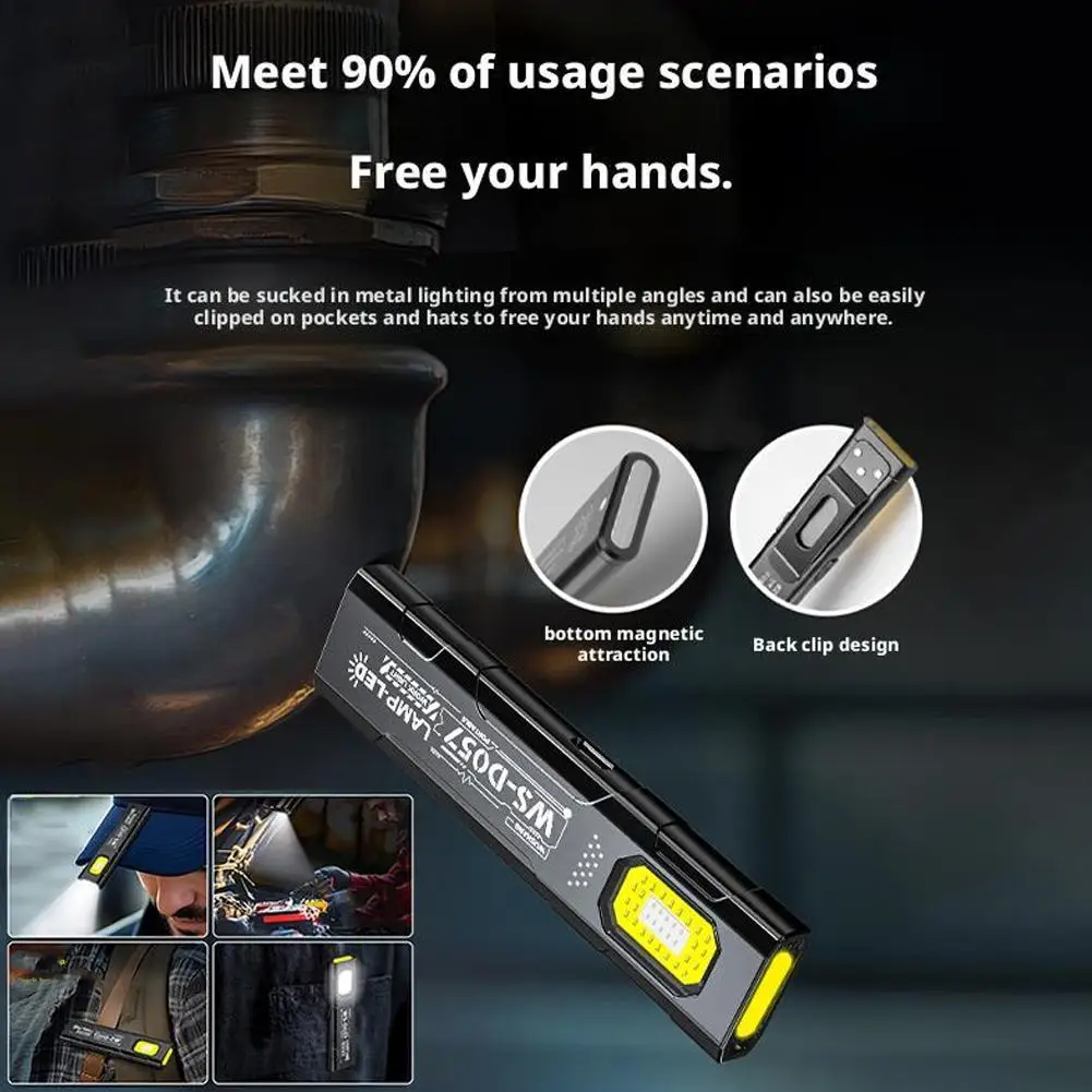 LED Keychain Flashlight USB C  - Mini Electronics Gadgets recension och pris