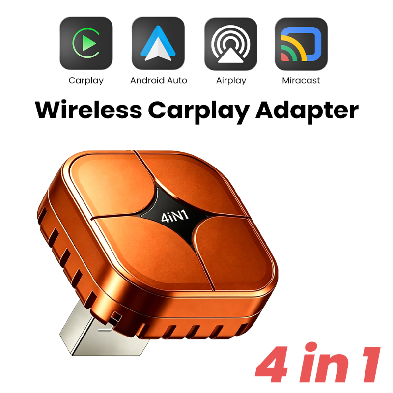 4-in-1 Wireless CarPlay Adapte - Mini Electronics Gadgets recension och pris