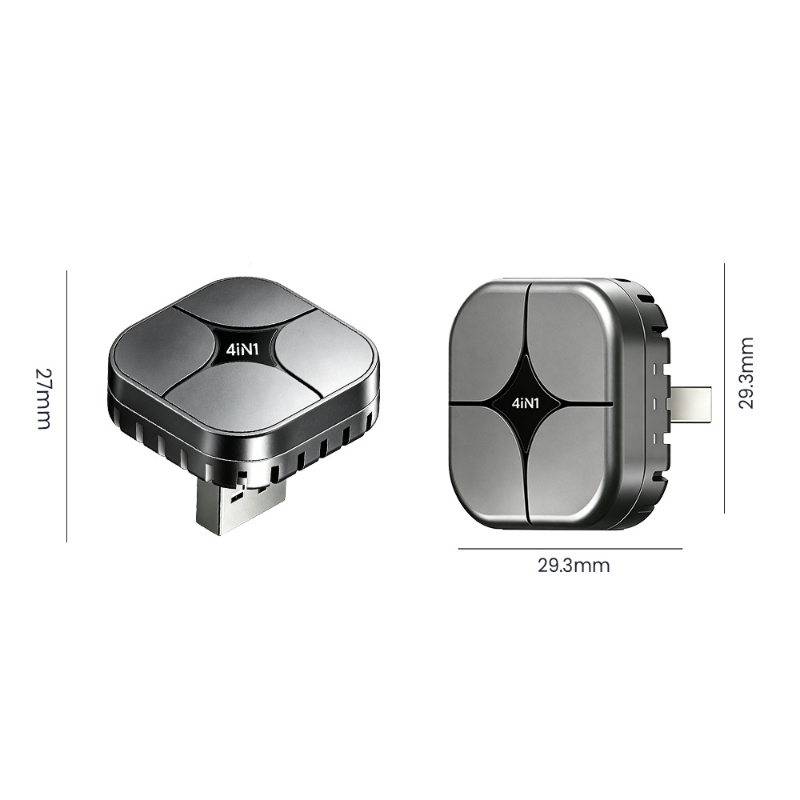 4-in-1 Wireless CarPlay Adapte - Mini Electronics Gadgets recension och pris