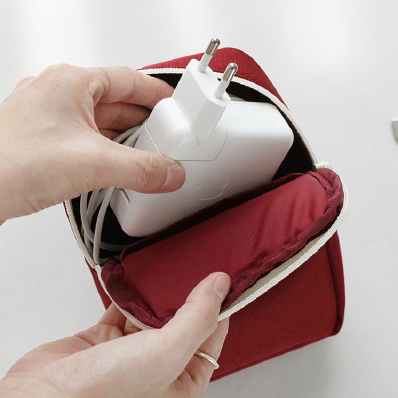 Travel Charger Organizer, Port - Electronics Gadgets Bag recension och pris