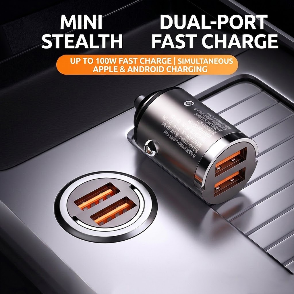 100W Total Power Fast Charging - Mini Electronics Gadgets recension och pris