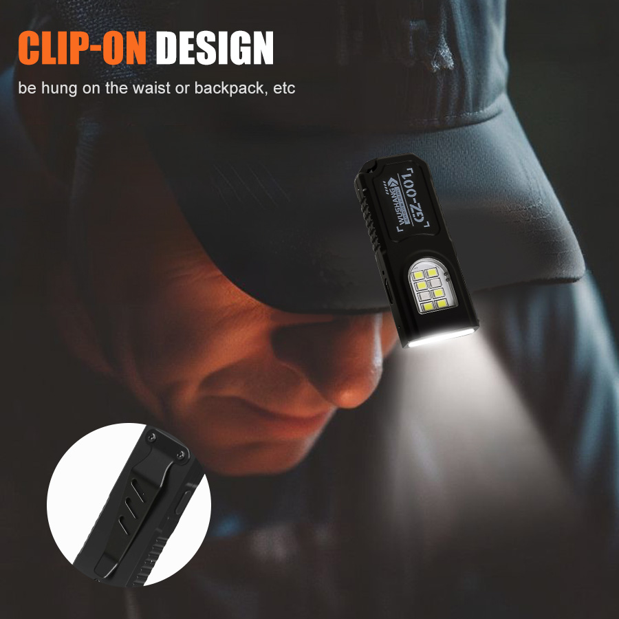Multifunctional Keychain Flash - Mini Electronics Gadgets recension och pris