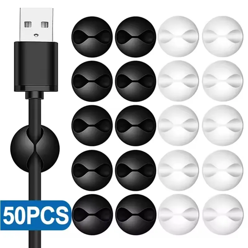 5/50Pcs Mini Cable Organizer S - Mini Electronics Gadgets recension och pris